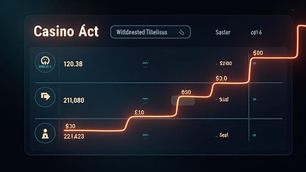 Casino withdrawal timeline showing pending, approved, and paid stages